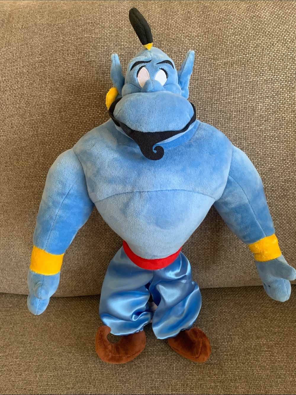 Disney Official Aladdin Genie 18” Plush Stuffed Animation Figure